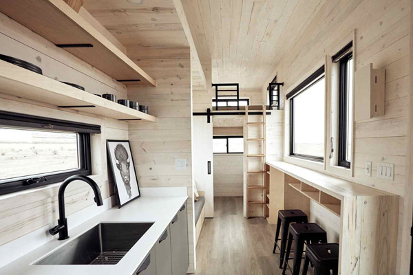 Tiny House Life in Austin from a Shell Kit